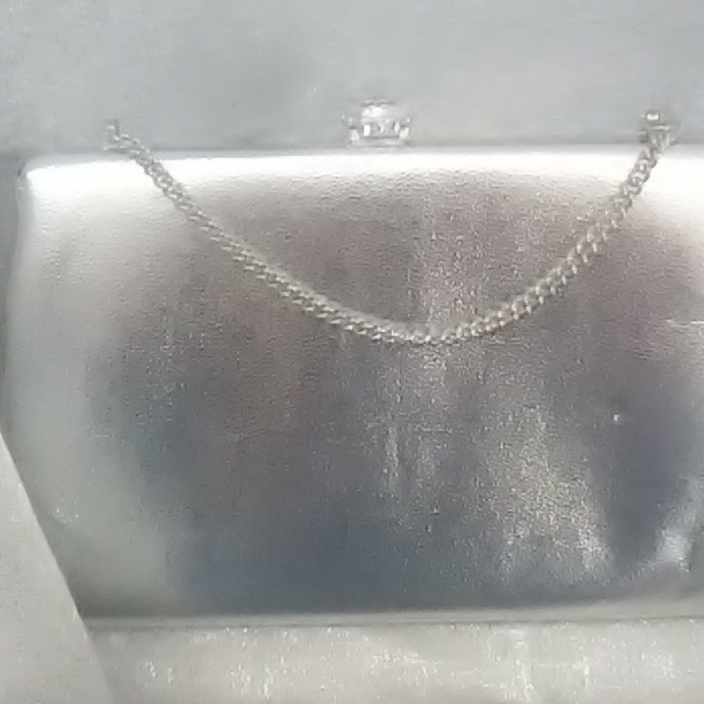 💚💚💚 Silver Evening Bag